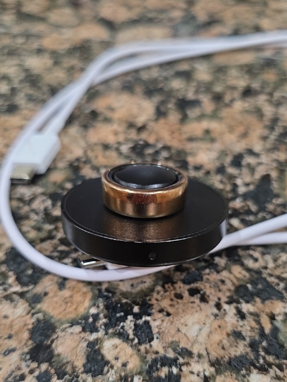 Oura Ring Rose Gold Gen 3 Size 8 Cable And Charger Included